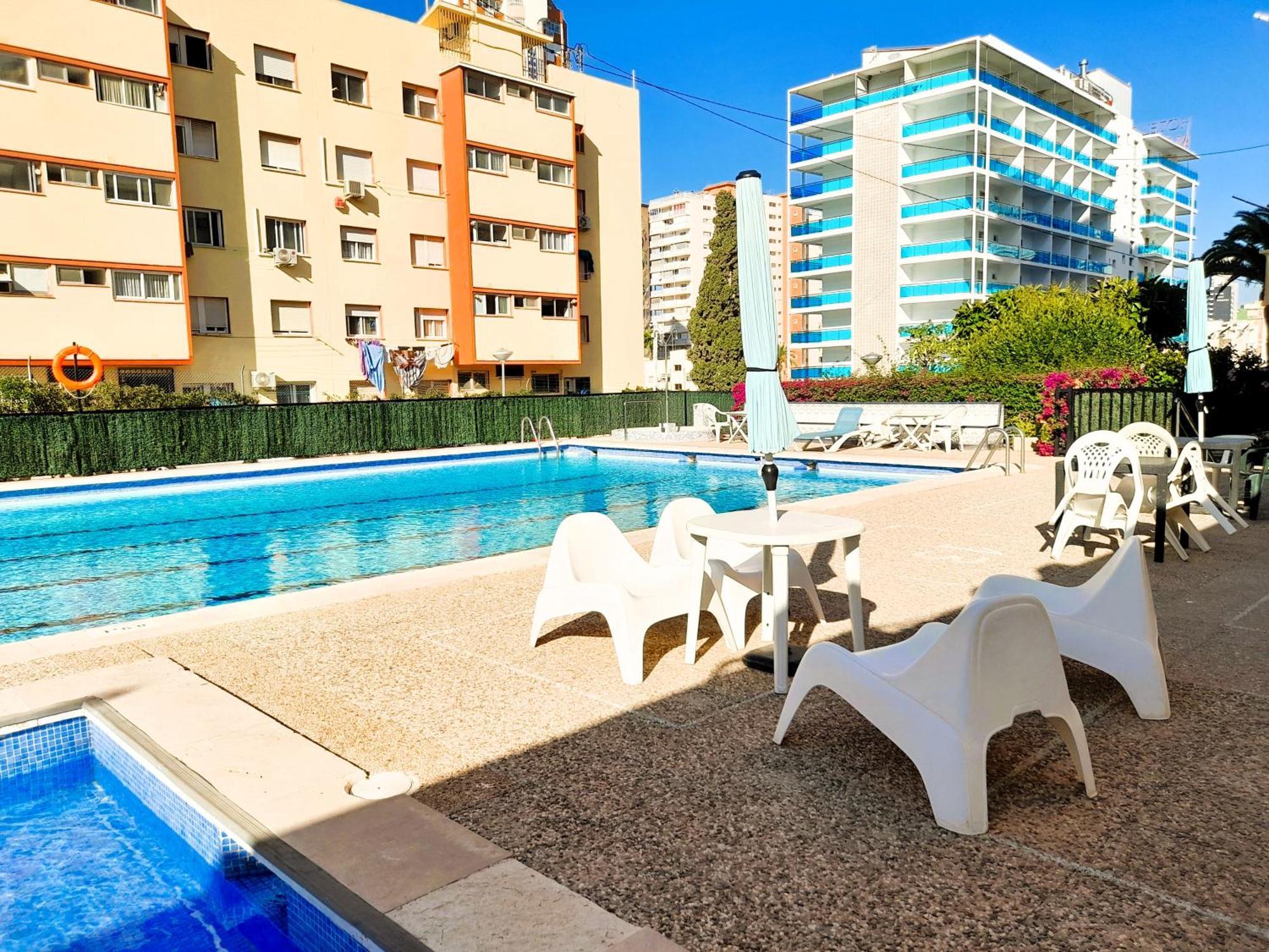 Apartment Sea View II In Rincon De Loix -Free Parking, Wi-Fi, Pool, New Air Conditioning Benidorm Exterior foto